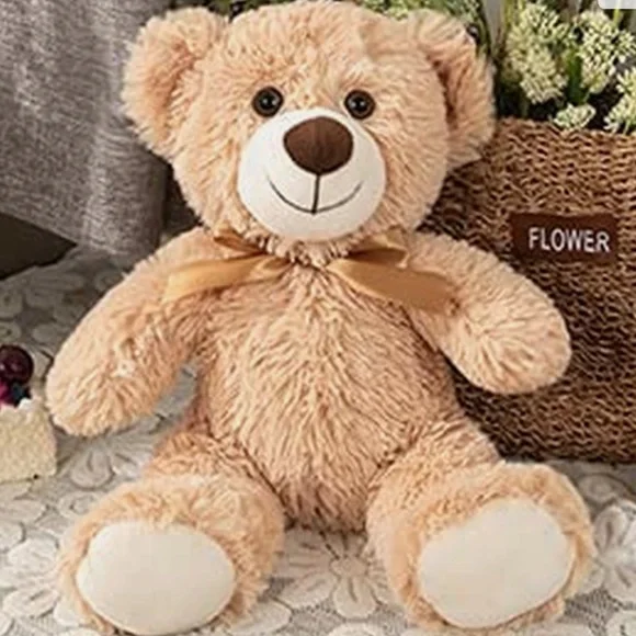 quaakssi Toys Teddy Bear Stuffed Animal 35 Inch Pack Of Tan